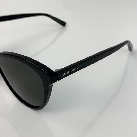 NEW SAINT LAURANT SUNGLASSES SL456 001 Black Women Authentic - Picture 4 of 11